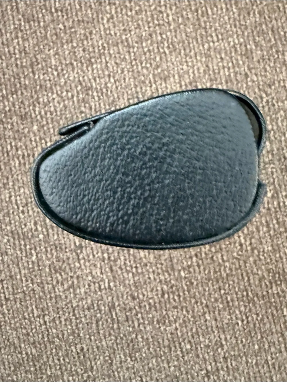 Burberry Black Leather Eyeglass Case
